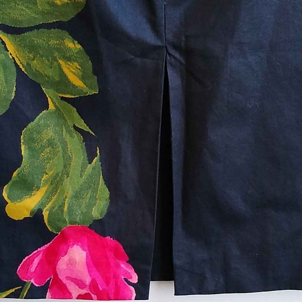 Blumarine Cotton Floral Skirt, Size 0 Italy 38 - Picture 3 of 4